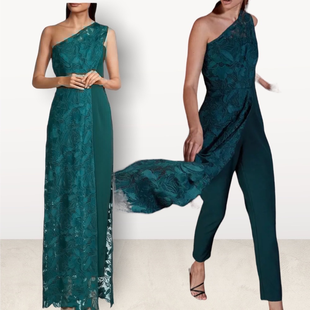 Kay Unger Estrella Column Jumpsuit
